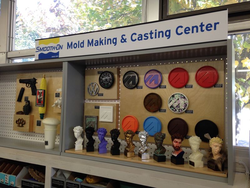 smooth-on demo display