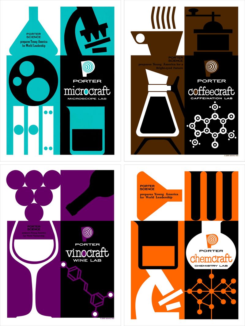 science lab posters